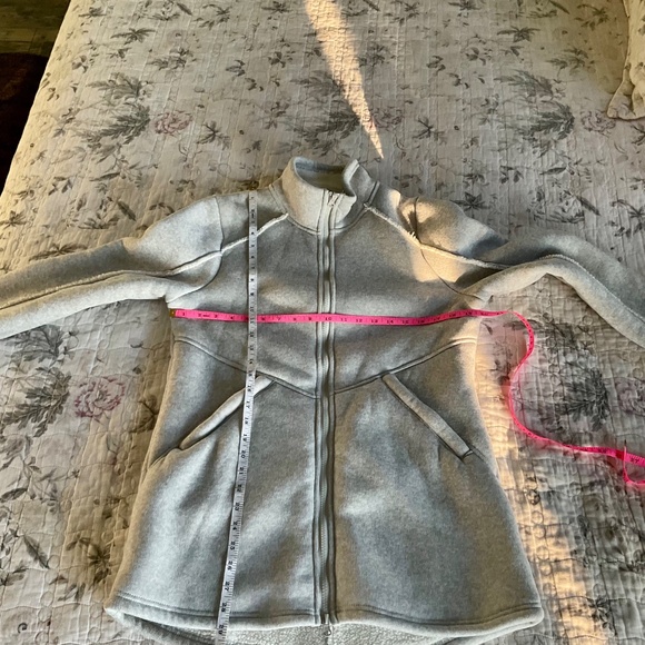 Avalanche Outdoor Sherpa Lined Full Zip Jacket Coat Parka Large - Picture 3 of 11